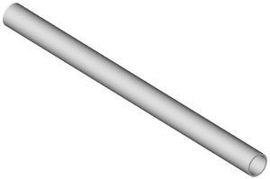 Trubky k zábranám a zachytávačům Ø 22 mm x 2.m - BAREVNÉ PROVEDENÍ