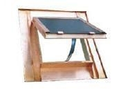 Střešní výlez 60x60.cm Cu-měď do hladké krytiny